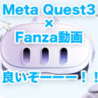 Meta Quest3とFanza動画が良いぞーーー！素晴らしい！レビューする！